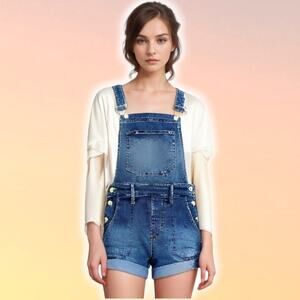 GUESS Denim Romper Sz 24